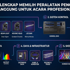 panduan memilih stage lighting