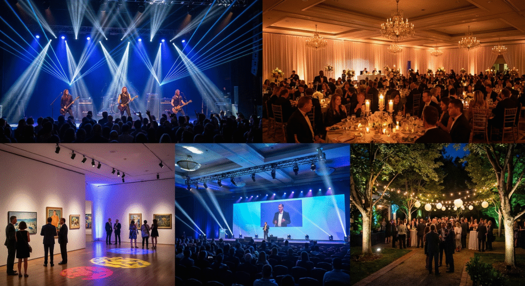 tips memilih lampu stage lighting